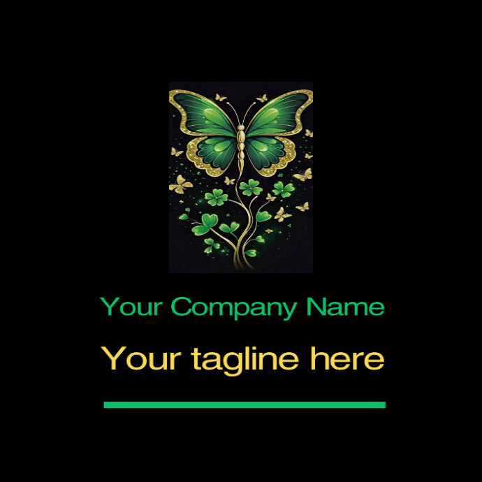 Butterfly logo template