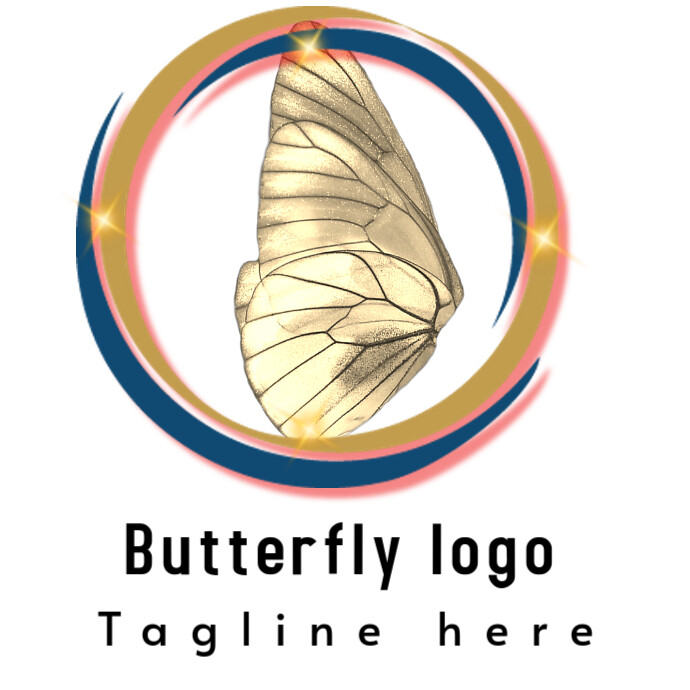 Copy of butterfly logo | PosterMyWall