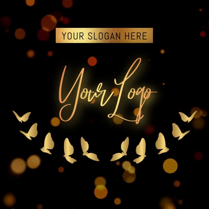 Butterfly Logo template