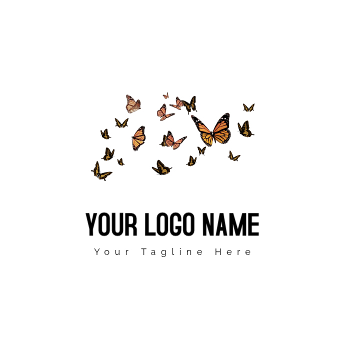 Buttefly Sticker Design butterfly sticker Template | PosterMyWall