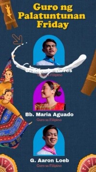 Buwan ng Wika Teacher Tribute Tiktok Video template