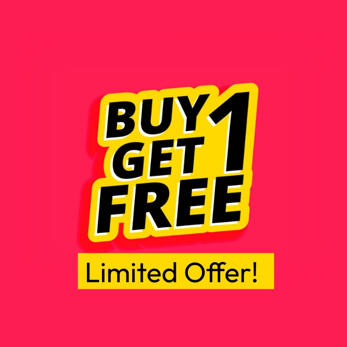 I Said You Buy One Get One Free Advert