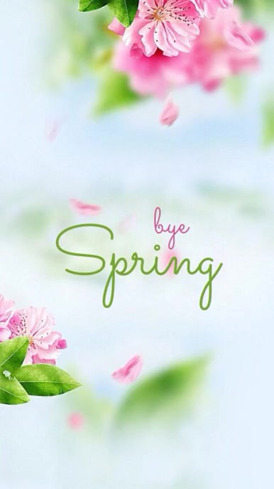 Plantilla de Bye Spring Break Vidio Instagram Story | PosterMyWall