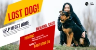 Lost Pet Ad Template Facebook Shared Image