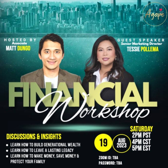 Financial Tessie Pollema & Angela Hewett (1) PosterMyWall