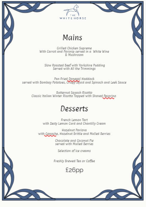 Set Menu (2) | PosterMyWall