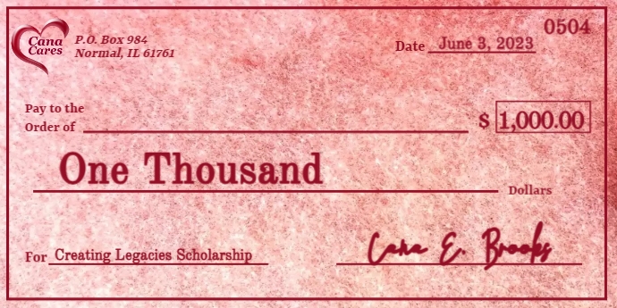Copy of Blank Check Template | PosterMyWall