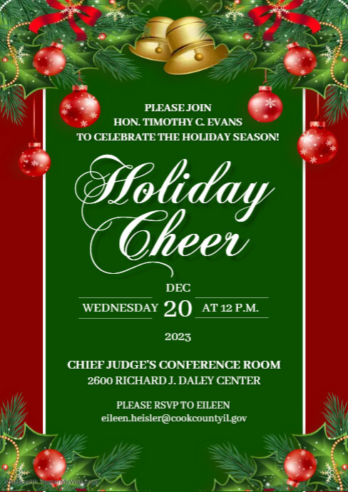Christmas Party Invitation Template | PosterMyWall