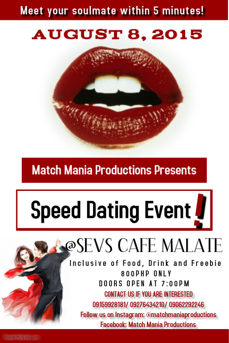 Copy of SPEED DATING | PosterMyWall