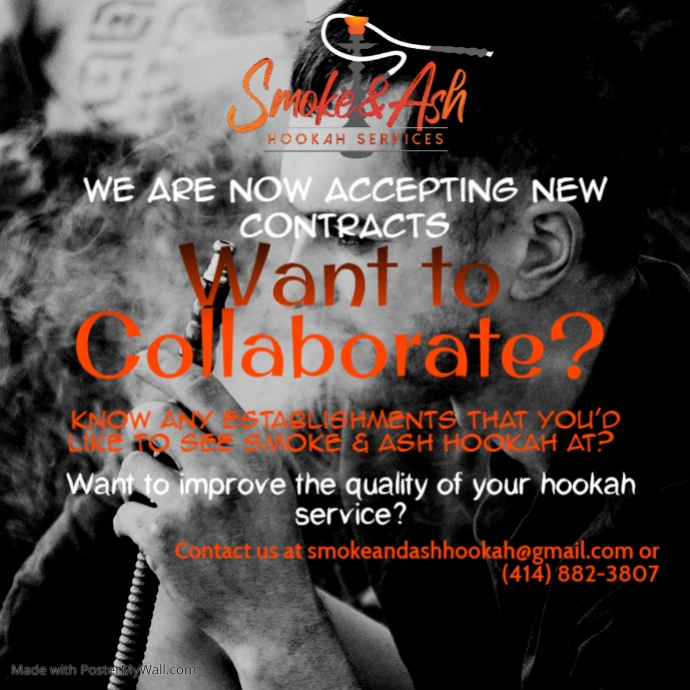 Shisha Promotion Copy of Video Hookah Instagram Promo Banner | PosterMyWall