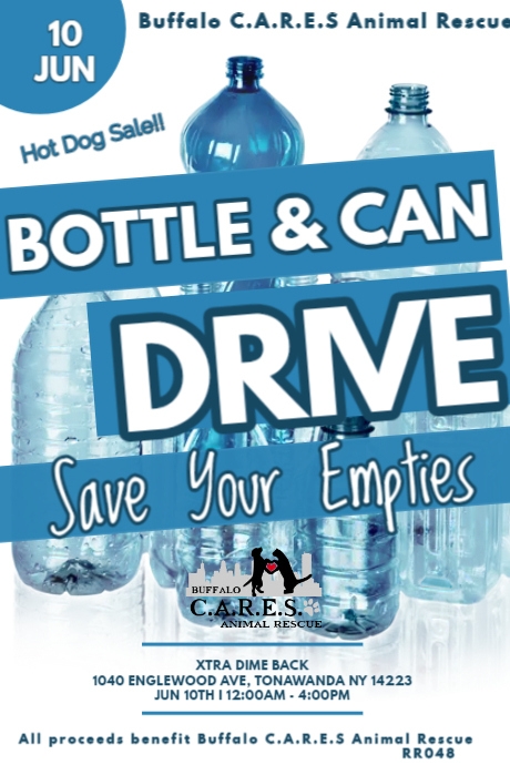 Copy of Bottle Drive Poster | PosterMyWall