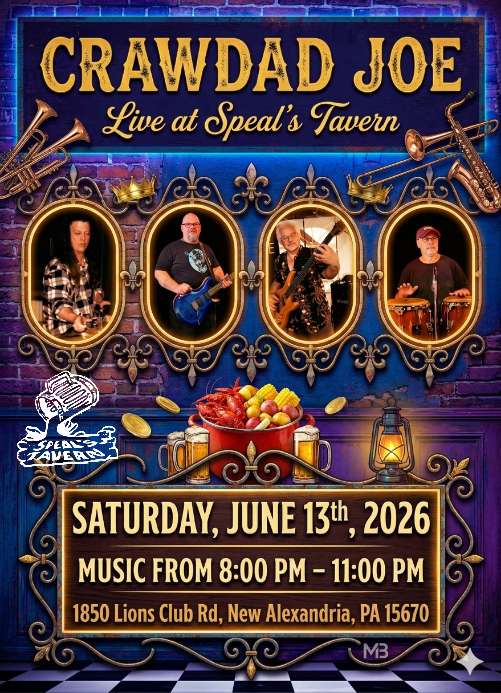 Crawdad Joe live at Speal's Tavern