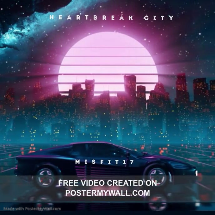 Copy of Retro Car 80's CD Cover Art Template | PosterMyWall