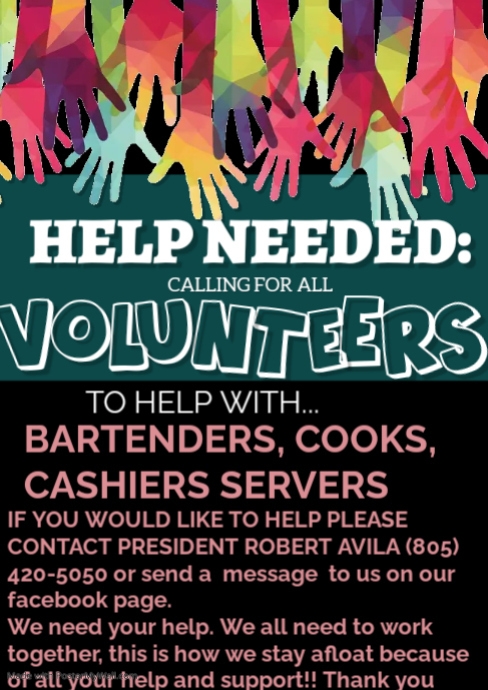 Image 9 for Volunteers Needed Flyer Template