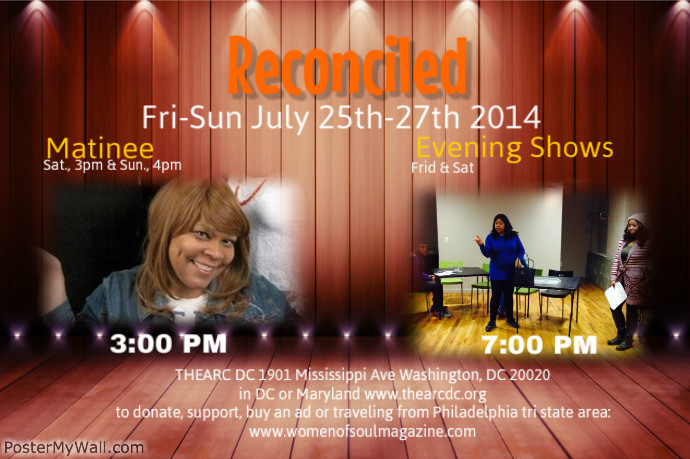 Reconciled Poster template