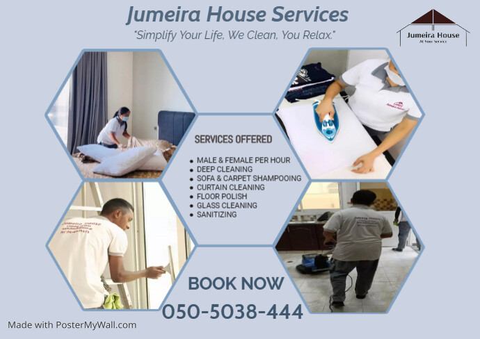 disinfect brochure A4 template