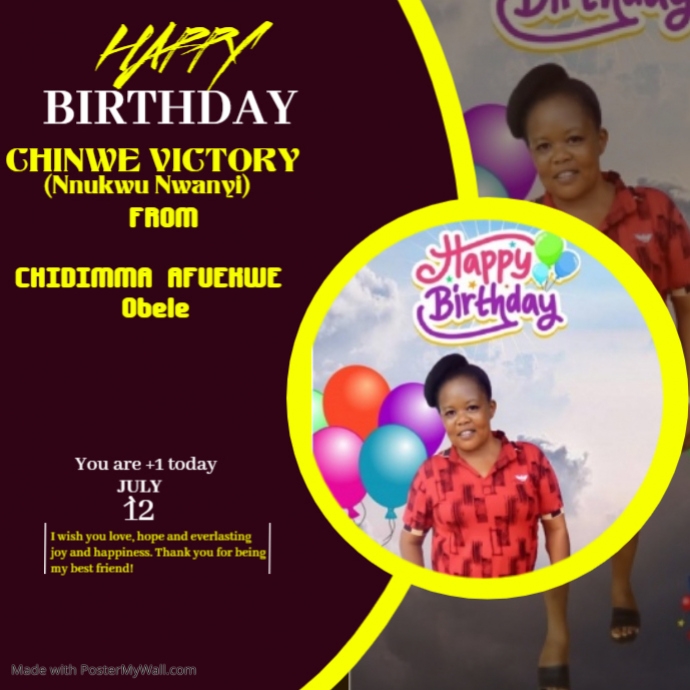 Copy of birthday post PosterMyWall