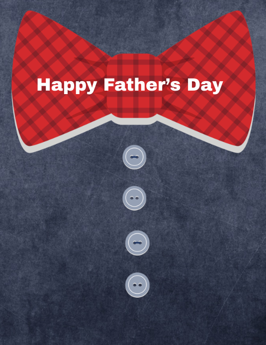 Father's Day Flyer (US Letter) template