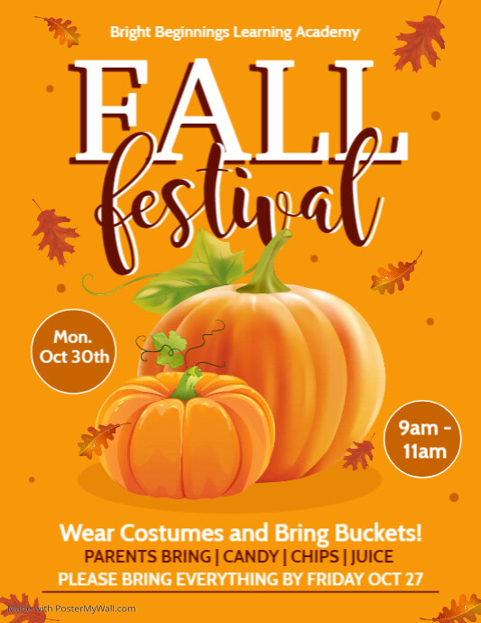 FALL FLYERS | PosterMyWall