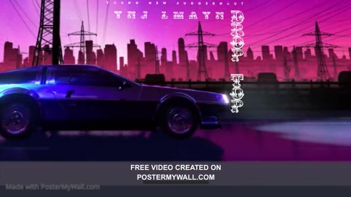 Copy of Copy of Retro Car 80's CD Cover Art Template | PosterMyWall