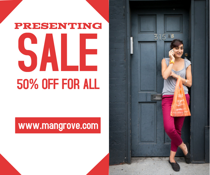 Copy of Sale Rectangle Ad Template | PosterMyWall