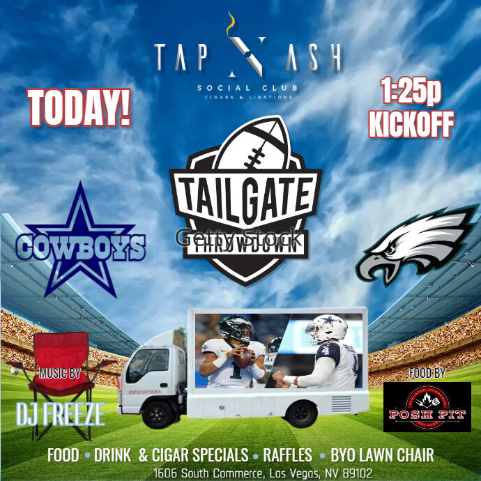 Tailgate Throwdown Party poster (1) PosterMyWall
