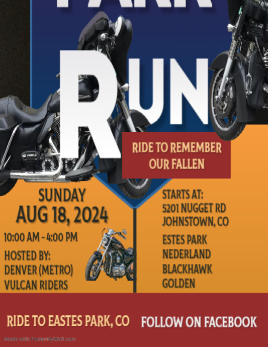 Poker Run Flyer PosterMyWall