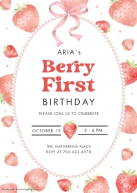 Aria’s First Birthday