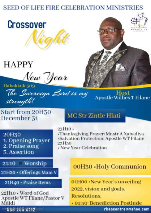 Copy of 7 Prophetic sundays Poster | PosterMyWall