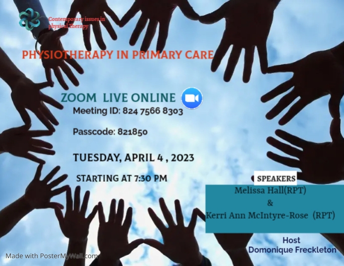 ZOOM MEETING FLYER TEMPLATE