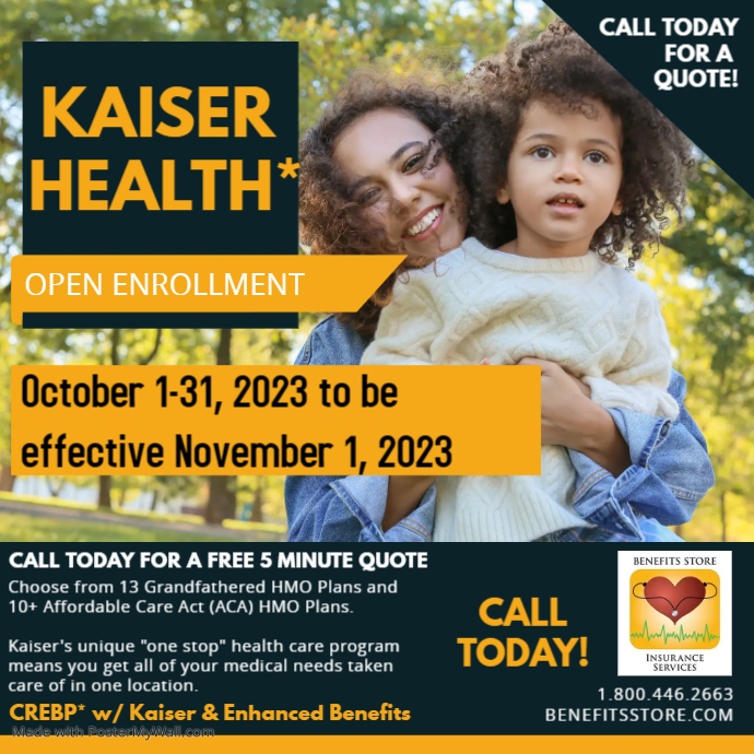Copy of Kaiser OE 2023 Flyer 2 | PosterMyWall