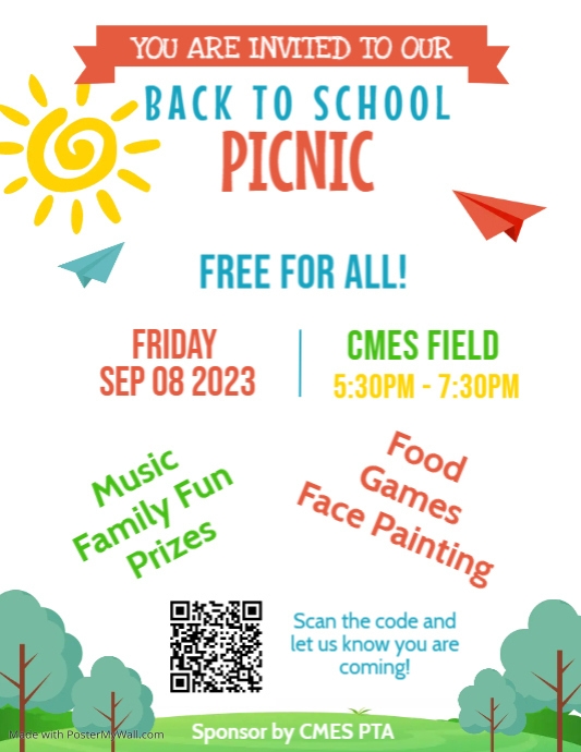 Pink Kids Field Day Flyer Template PosterMyWall