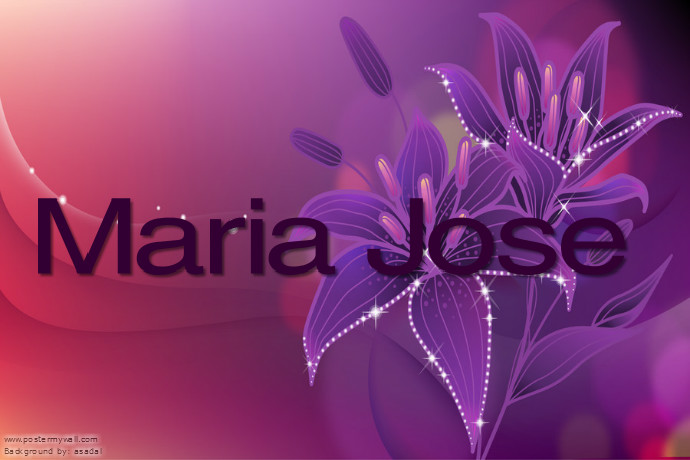 MARIA JOSE | PosterMyWall
