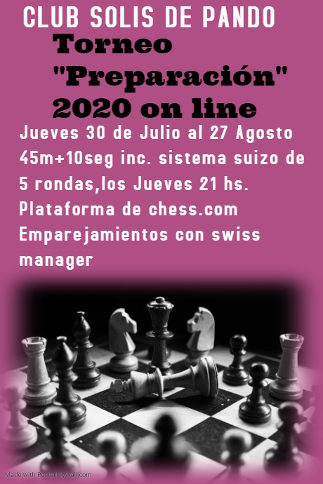 Preparación on line 2020