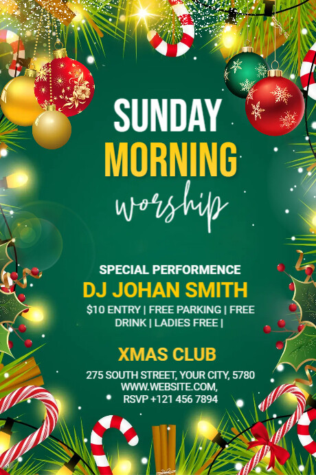 Christmas Party Pinterest Graphic | PosterMyWall