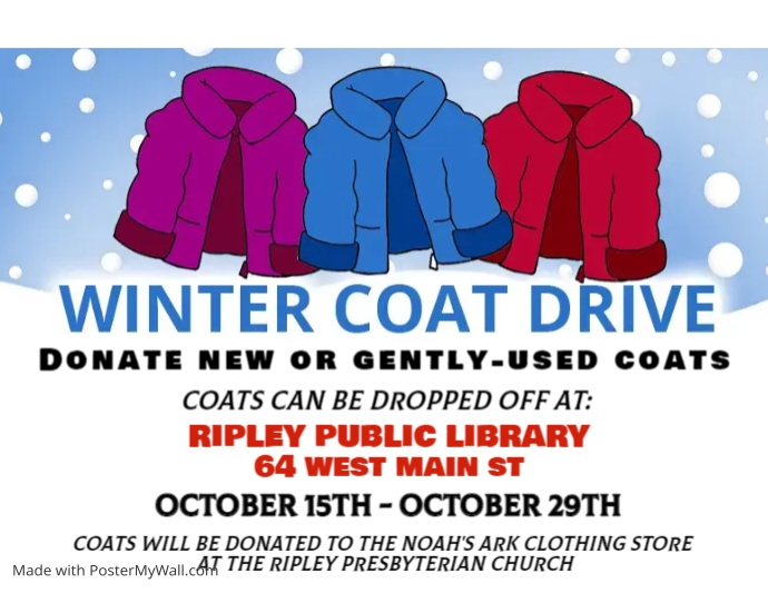 Winter coat drive fundraising event (1) PosterMyWall