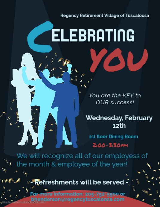 Employee Appreciation Day Flyer template