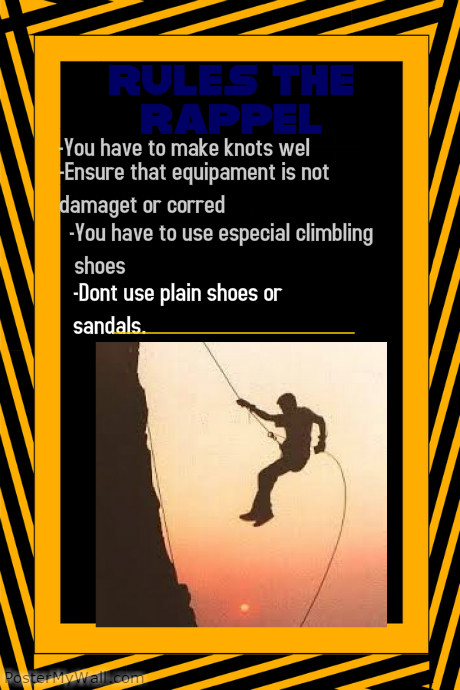 rules de rappel | PosterMyWall