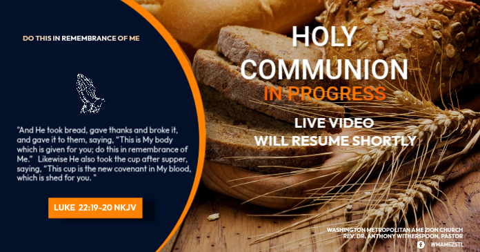 Copy of wmamez Communion message | PosterMyWall