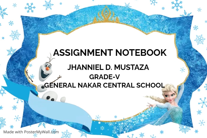 FROZEN ELSA FRAME | PosterMyWall