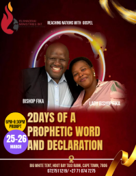 Prophetic word and Declaration 