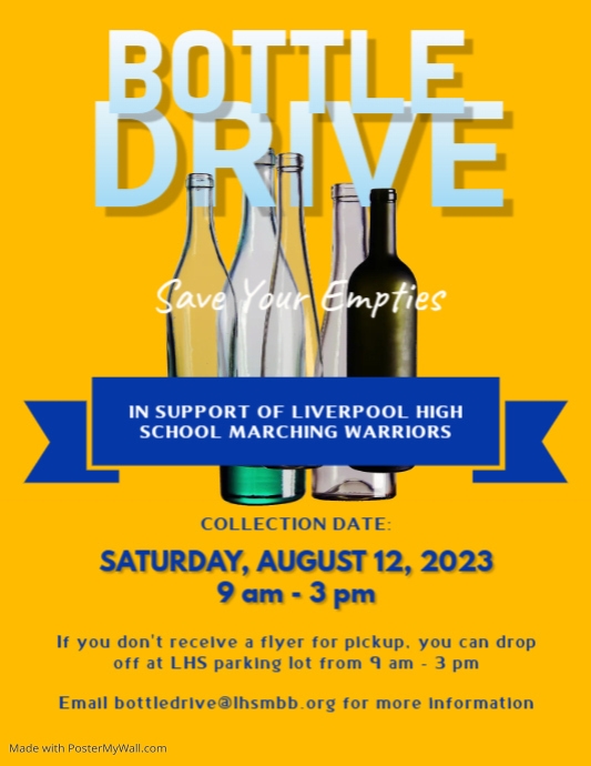 Bottle Drive Flyer | PosterMyWall