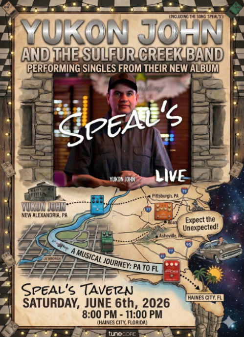 Yukon John and the Sulfur Creek Band live at Speal's Tavern