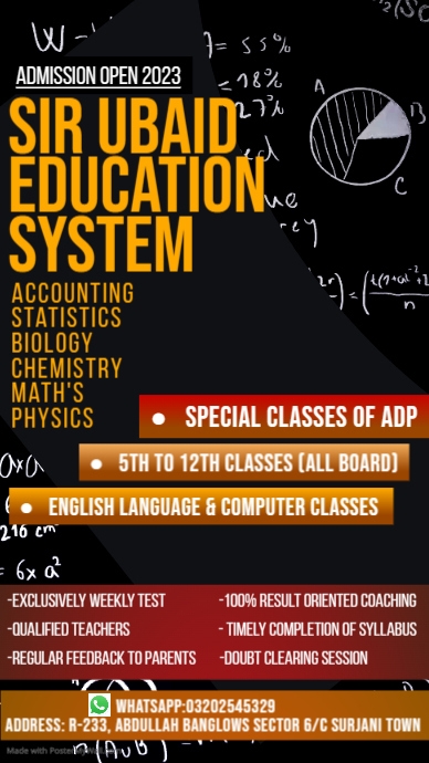 Online Video Math Tuition Flyer Template | PosterMyWall