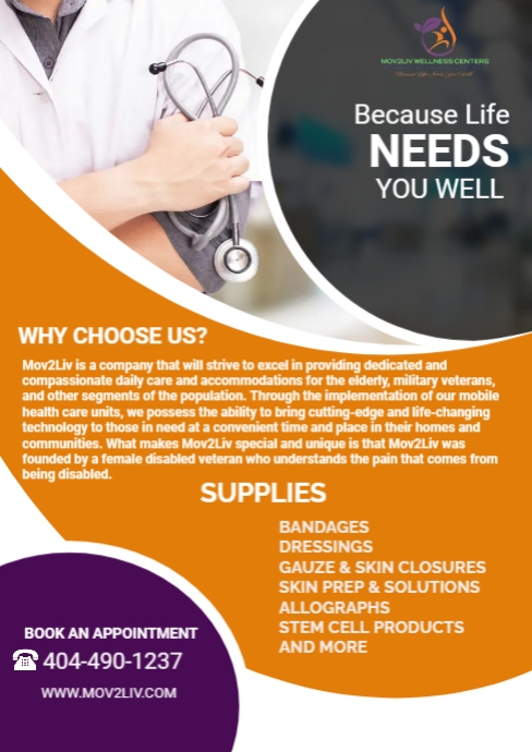 healthcare A4 template