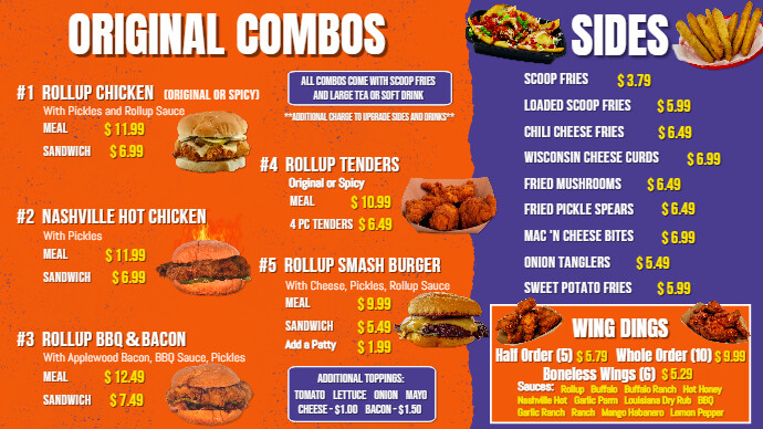 BEST COMBO MENU Final | PosterMyWall