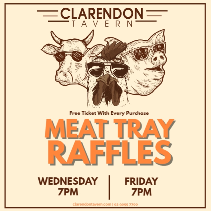 Meat Raffles FB | PosterMyWall