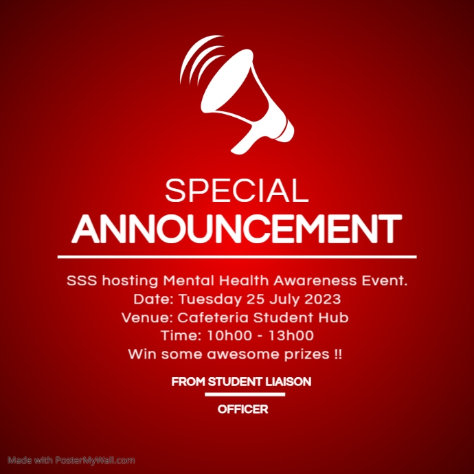 Announcement flyers Instagram Post template