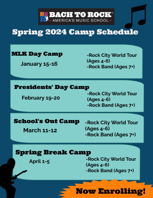 Fall 2023 Camp Schedule (1) PosterMyWall