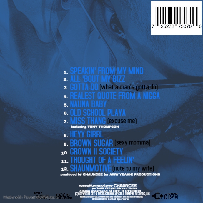 All My Life [Background CD Cover] template